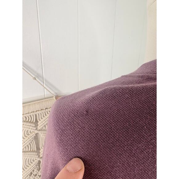 Athleta Advantage Knit Zip Sweater Size XS Damask Mauve Cardigan Athleisure - Picture 10 of 16